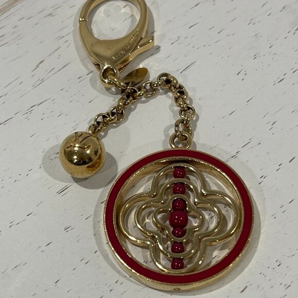 Louis Vuitton Whirly Flower Bag Charm/Key Ring (JB1283) - Picture 1 of 3